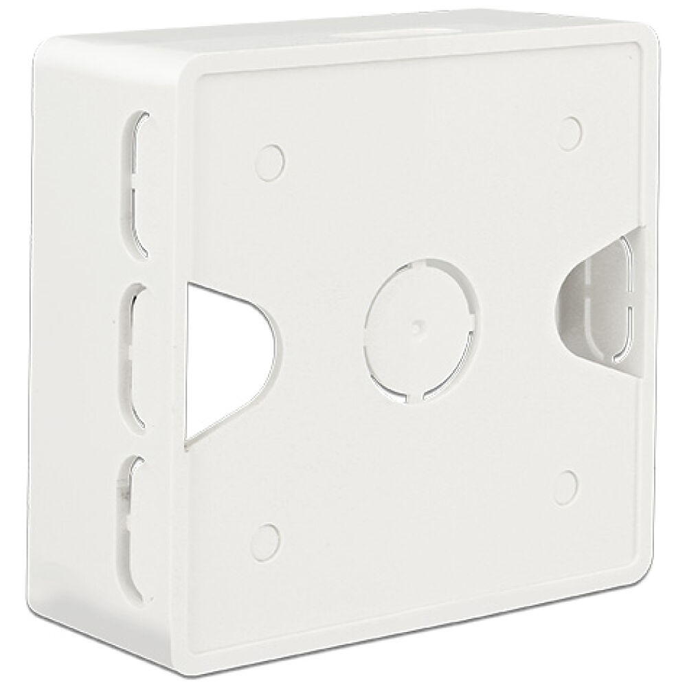 DELOCK οπίσθιο κουτί για Keystone πρίζα τοίχου 86128, λευκό - Image 3