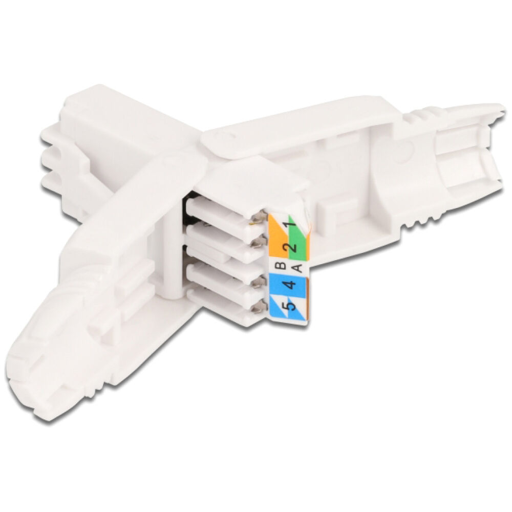 DELOCK βύσμα RJ45 CAT 6A UTP 86978, tool-free, λευκό - Image 2