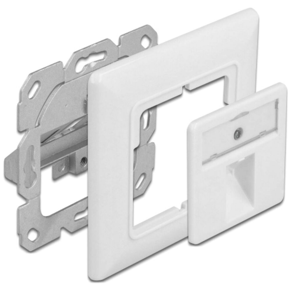 DELOCK Wall Outlet για Keystone 86981, 1 Port - Image 2