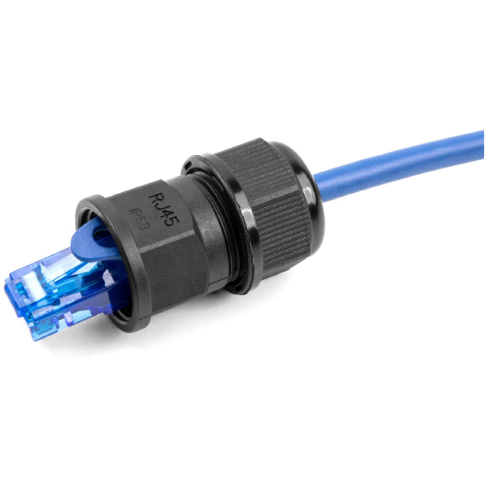 DELOCK σύνδεσμος για RJ45 86995, αδιάβροχος IP67, μαύρος - Image 2