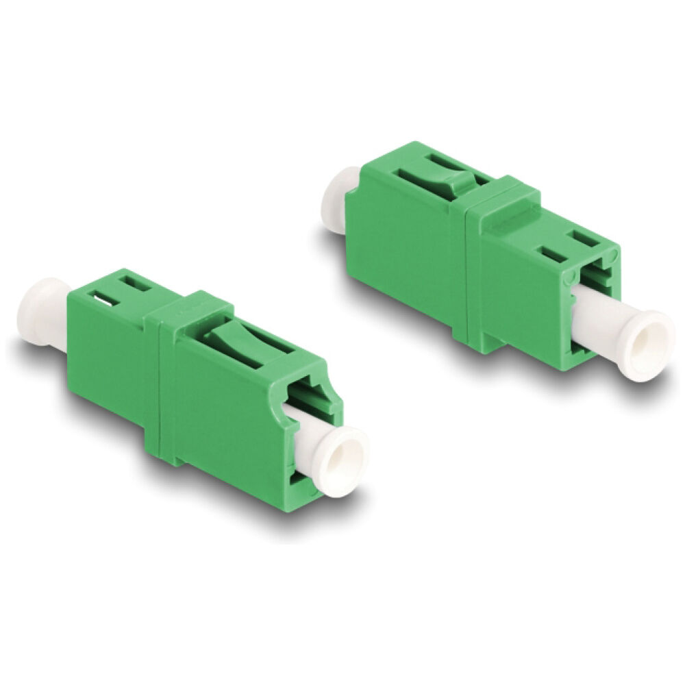 DELOCK σύνδεσμος οπτικής ίνας LC Simplex 87984, πράσινος