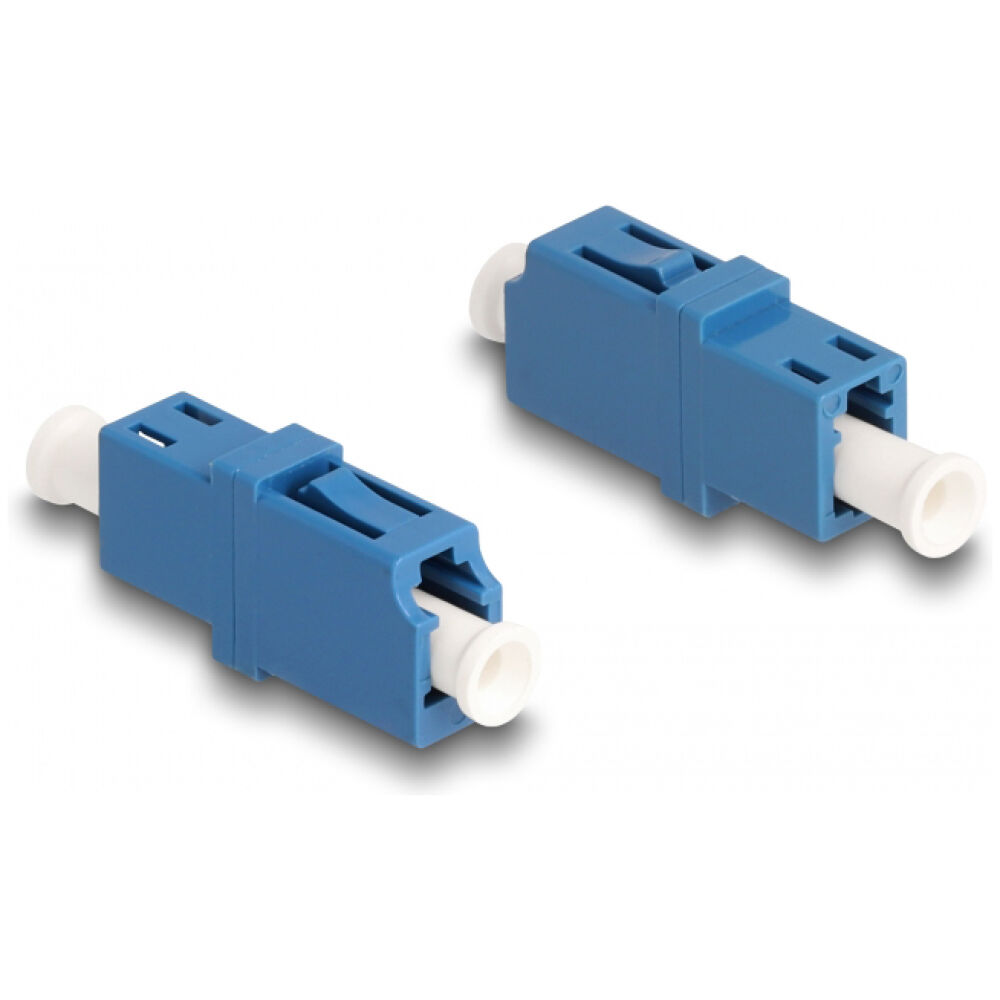 DELOCK σύνδεσμος οπτικής ίνας LC Simplex 87985, μπλε