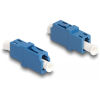 DELOCK σύνδεσμος οπτικής ίνας LC Simplex 87985, μπλε