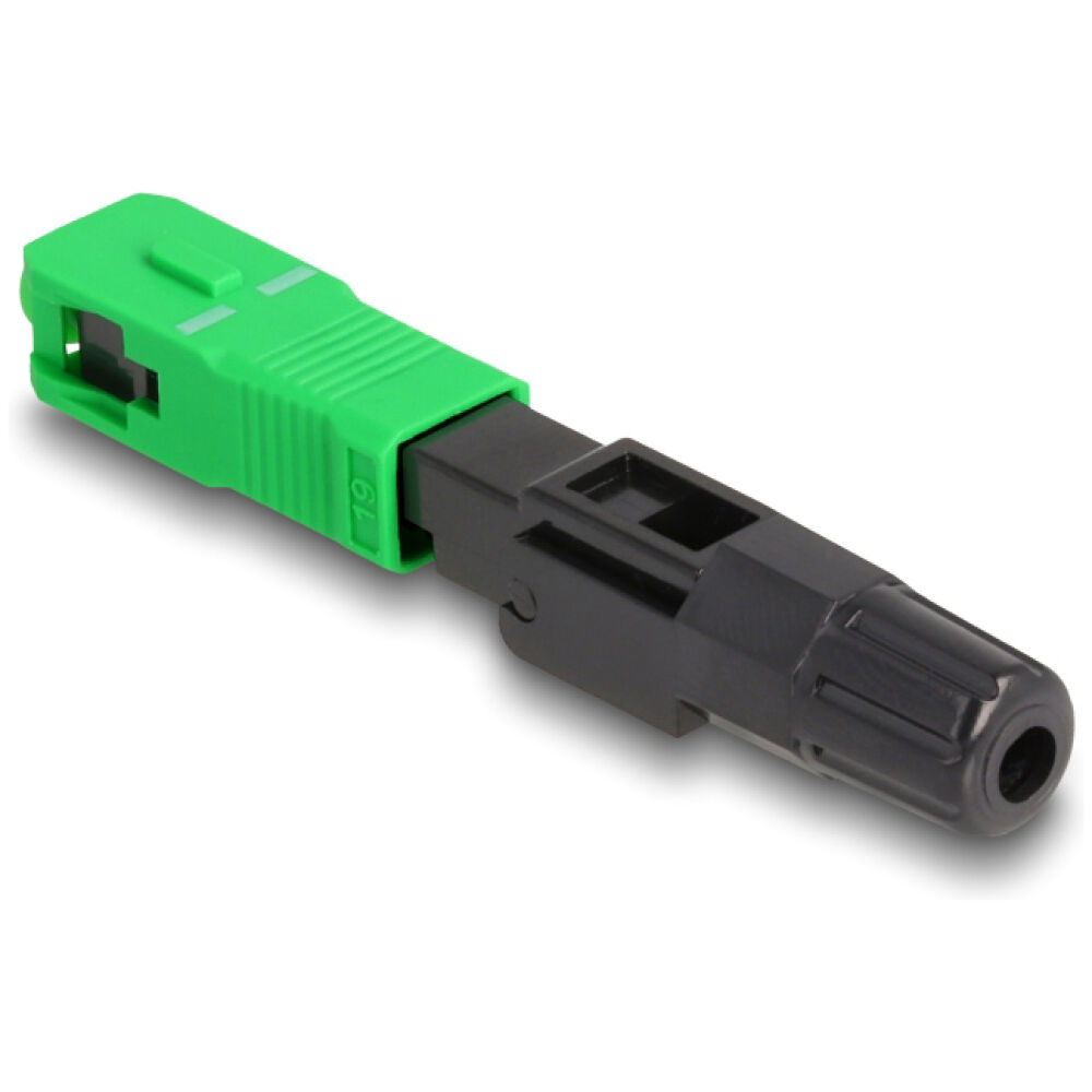 DELOCK σύνδεσμος οπτικής ίνας SC Simplex 87989, μαύρος - Image 2