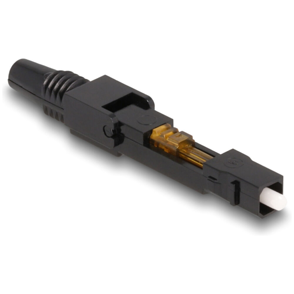 DELOCK σύνδεσμος οπτικής ίνας SC Simplex 87989, μαύρος - Image 3