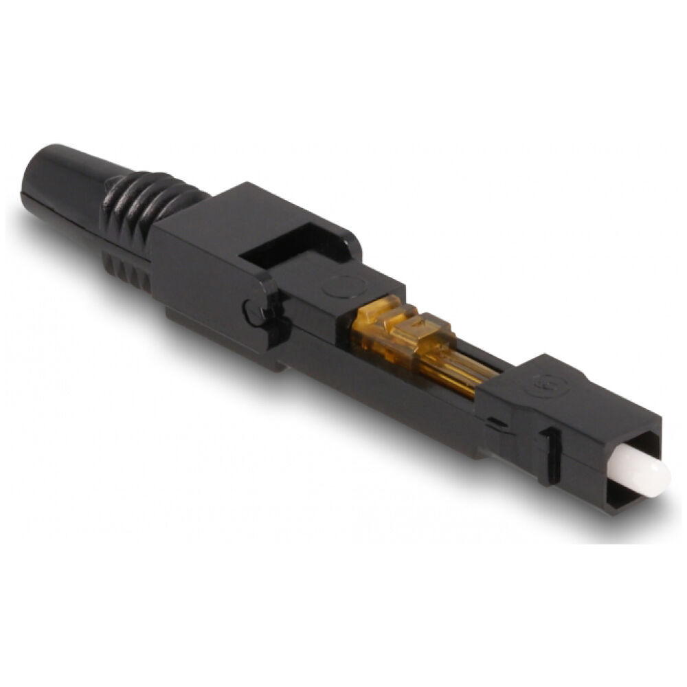 DELOCK σύνδεσμος οπτικής ίνας SC Simplex 87990, μαύρος - Image 3