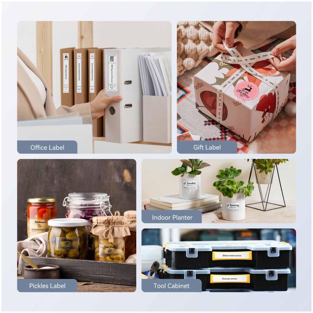 NIIMBOT smart θερμικός εκτυπωτής ετικετών B31, 203dpi, Bluetooth, μπλε - Image 4