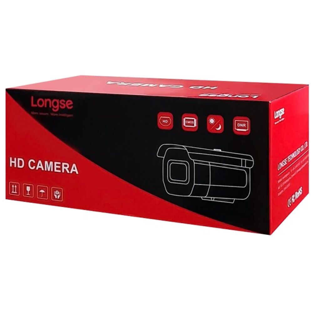 LONGSE IP κάμερα BMSCGC400, 2.8mm, 4MP, αδιάβροχη IP67, PoE - Image 3