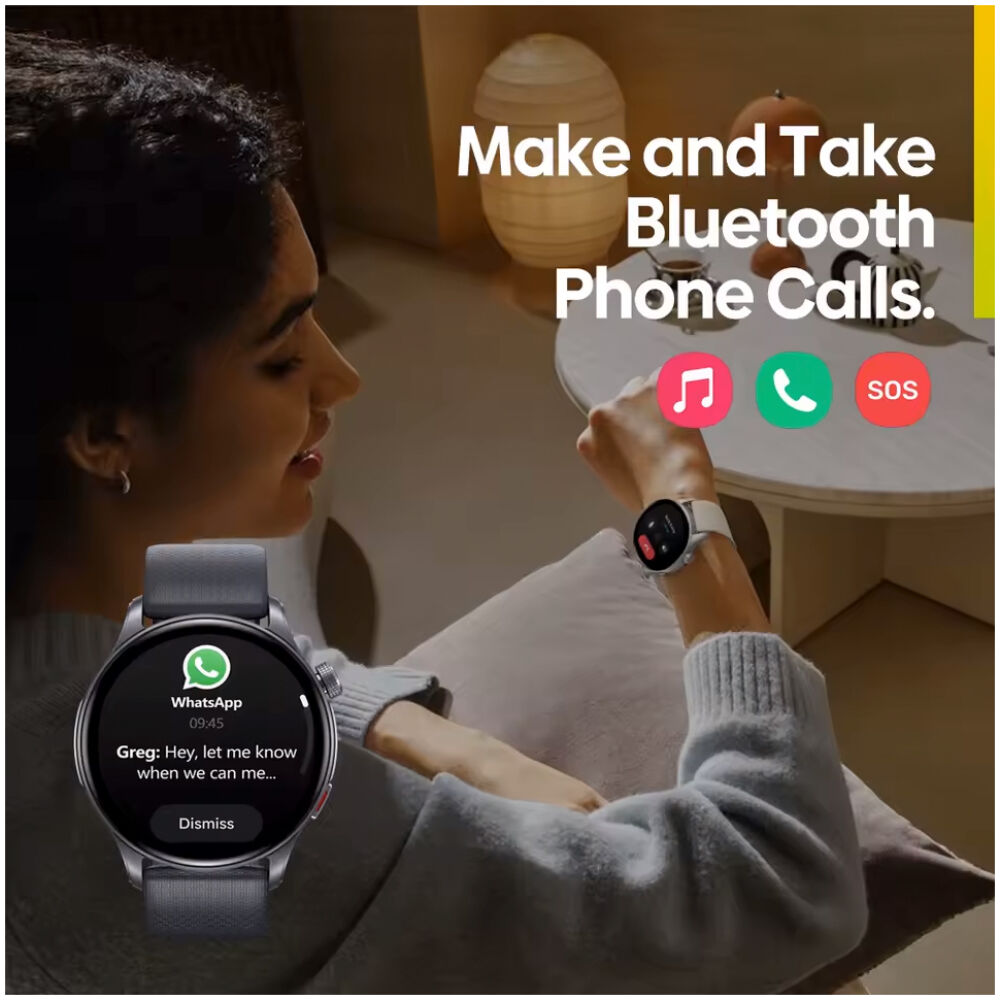 ZEBLAZE smartwatch Btalk 3 GPS, heart rate, 1.43" AMOLED, GPS, 3 ATM, γκρι - Image 2
