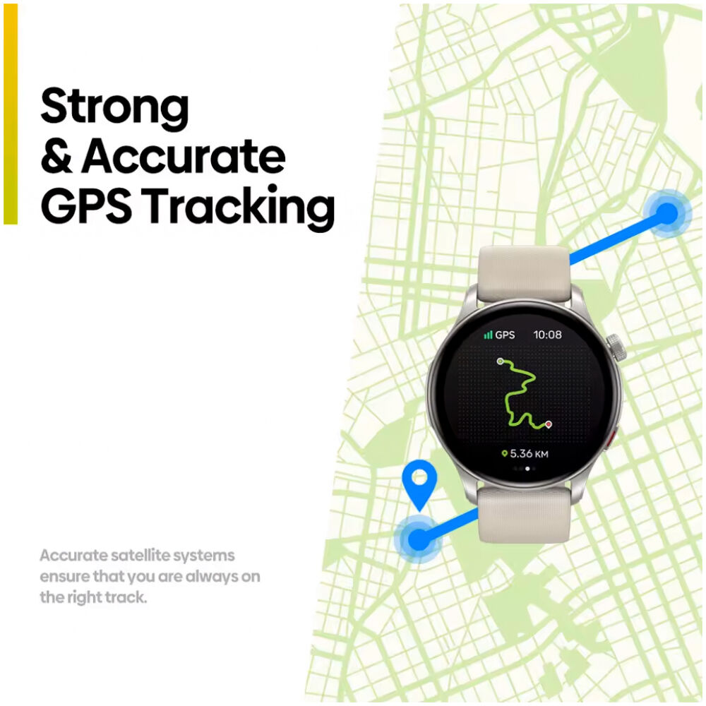 ZEBLAZE smartwatch Btalk 3 GPS, heart rate, 1.43" AMOLED, GPS, 3 ATM, γκρι - Image 3