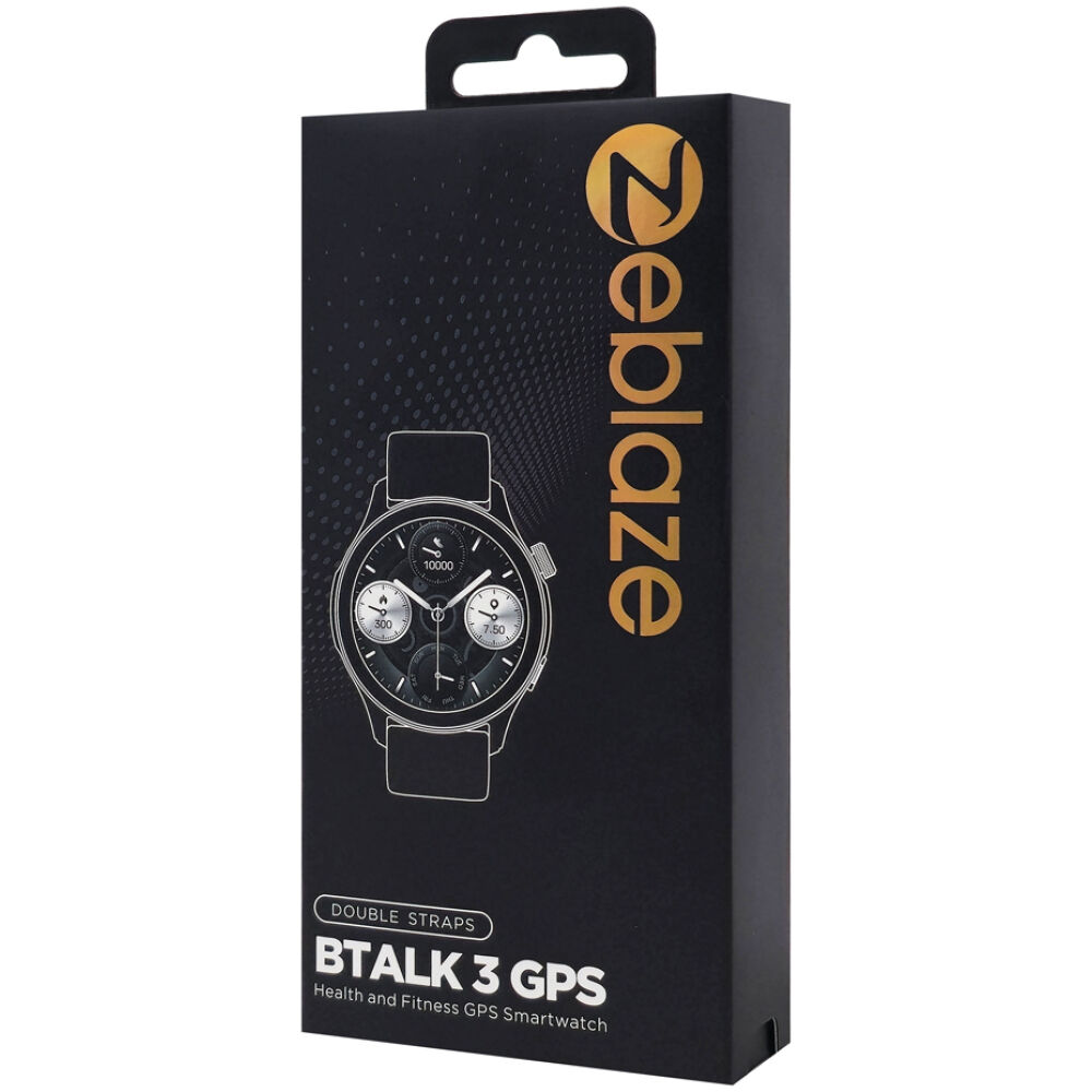 ZEBLAZE smartwatch Btalk 3 GPS, heart rate, 1.43" AMOLED, GPS, 3 ATM, γκρι - Image 7