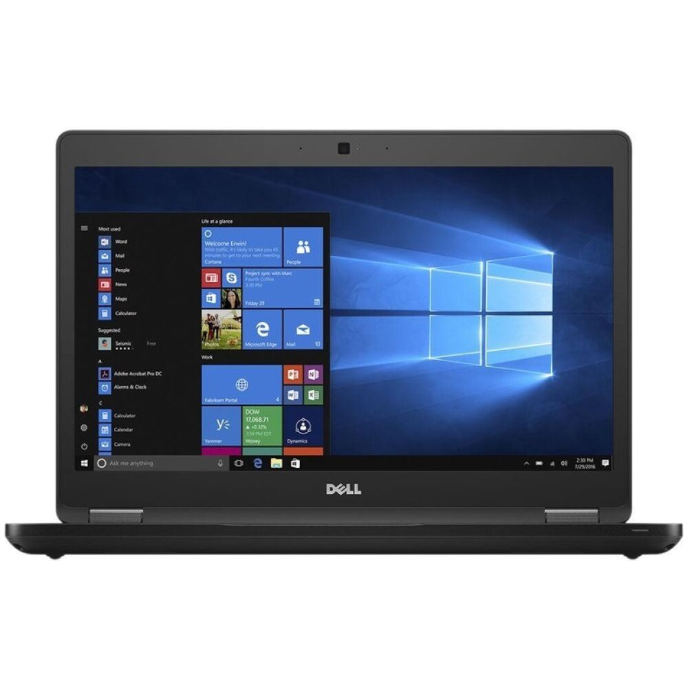 DELL Laptop Latitude 5491, Factory Refurbished Grade A, i5-8400H, 8/512GB SSD, 14", Cam, GeForce MX130, Windows 10 Pro