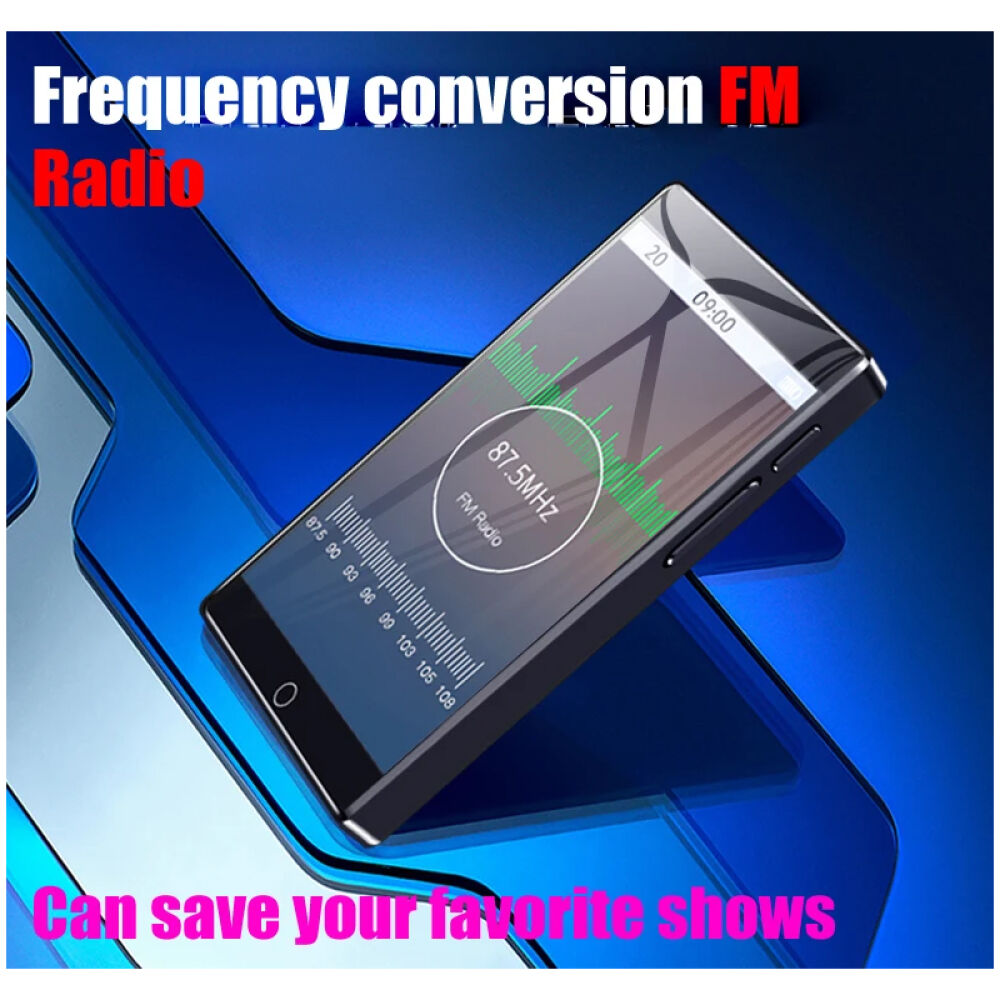 RUIZU MP3 player Η1 με οθόνη αφής 4", 32GB, ελληνικό μενού, Bluetooth, μαύρο - Image 4