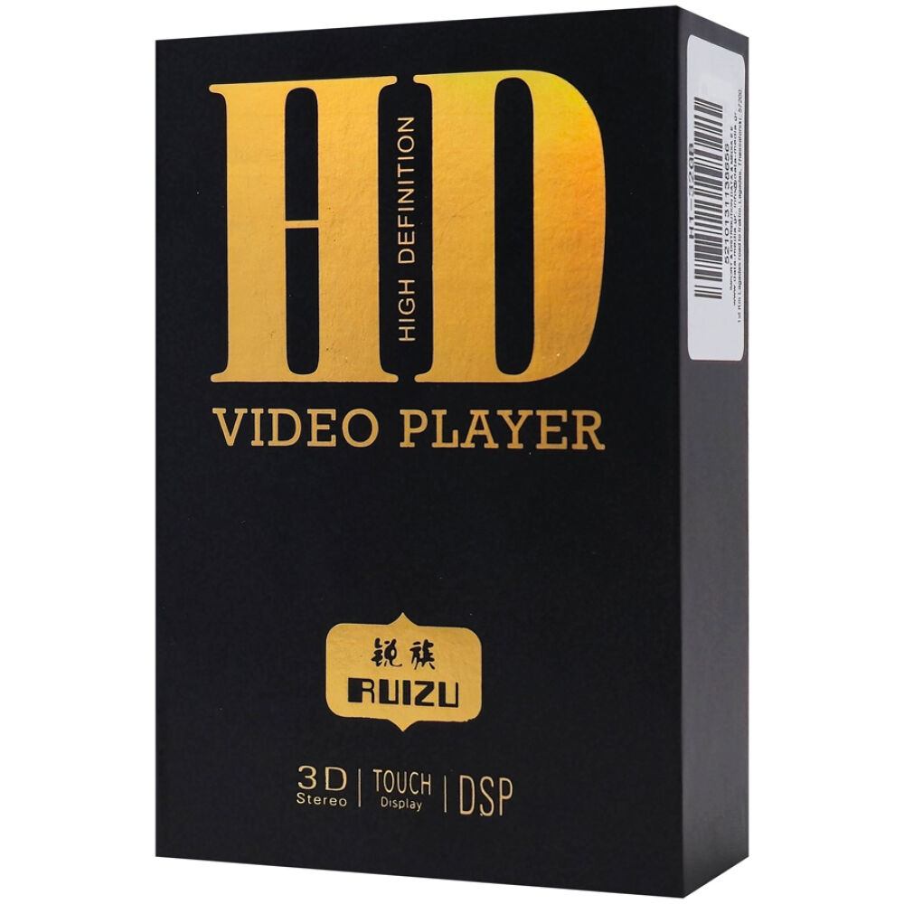 RUIZU MP3 player Η1 με οθόνη αφής 4", 32GB, ελληνικό μενού, Bluetooth, μαύρο - Image 6