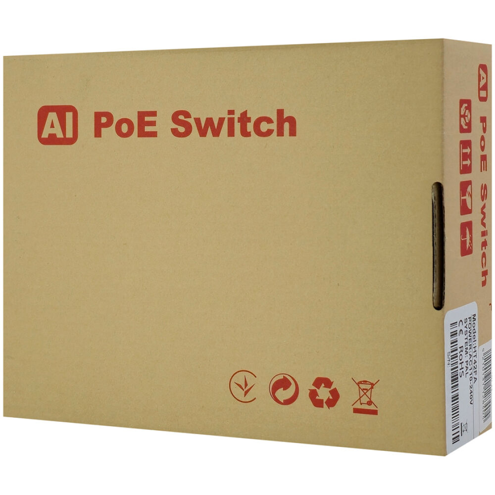 LONGSE PoE switch HT42FA με 4x LAN & 2x WAN θύρες, 10/100Mbps - Image 4