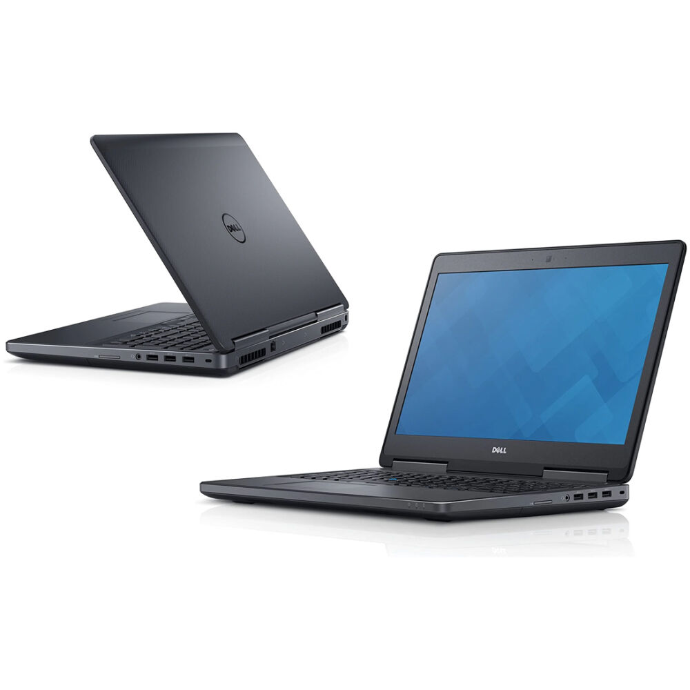DELL Laptop Precision 7520, Refurbished Grade B, E3-1545M, 32/512GB M.2, 15.6", Cam, HD Graphics P580/QUADRO M2200, FreeDOS