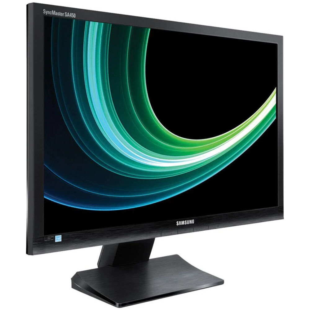 SAMSUNG used οθόνη S24A450BW LΕD, 24" 1920x1200px, VGA/DVI, Grade A