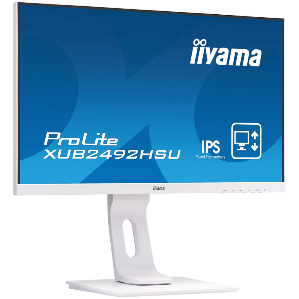 IIYAMA used οθόνη XUB2492HSUW1 IPS-LED, 23.8" 1920x1080, VGA/HDMI/DisplayPort, Grade B