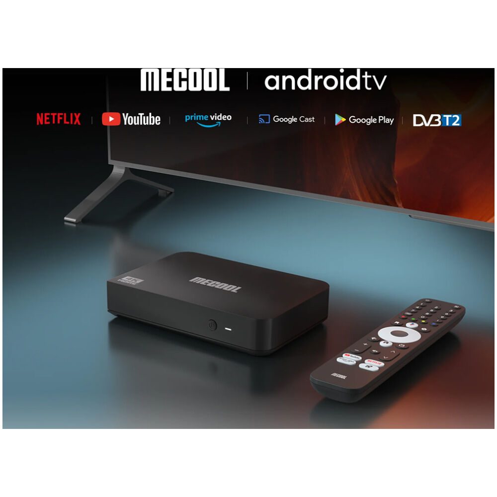 MECOOL TV Box KT2 με ψηφιακό δέκτη DVB-T2, 4K, 2/32GB, WiFi, Google/Netflix πιστοποίηση, Android 11 - Image 2