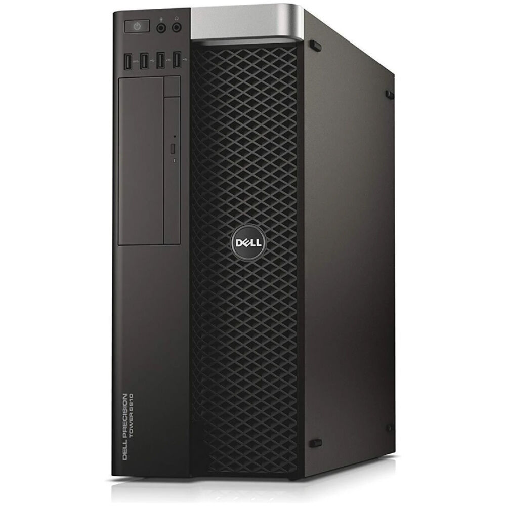 DELL Workstation Precision 5810, Refurbished Grade A Repainted, E5-1650 v4, 16/256GB M.2, Barco MXRT-7600, FreeDOS