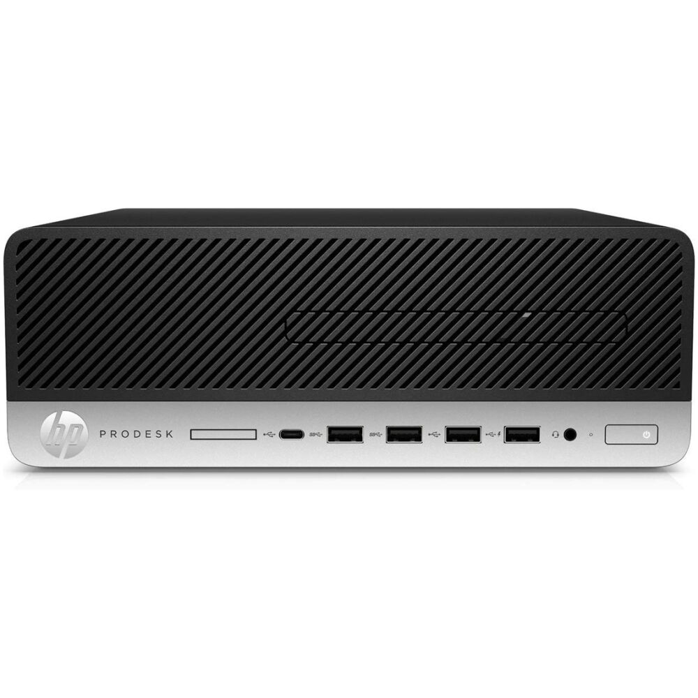 HP PC ProDesk 405 G4 SFF, Refurbished Grade A Repainted, Ryzen 5 Pro 2400G, 8/256GB M.2, DVD-RW, FreeDOS