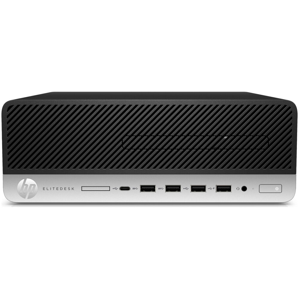 HP PC EliteDesk 705 G4 SFF, Refurbished Grade A Repainted, Ryzen 3 Pro 2200G, 8/256GB M.2, R7 430, FreeDOS