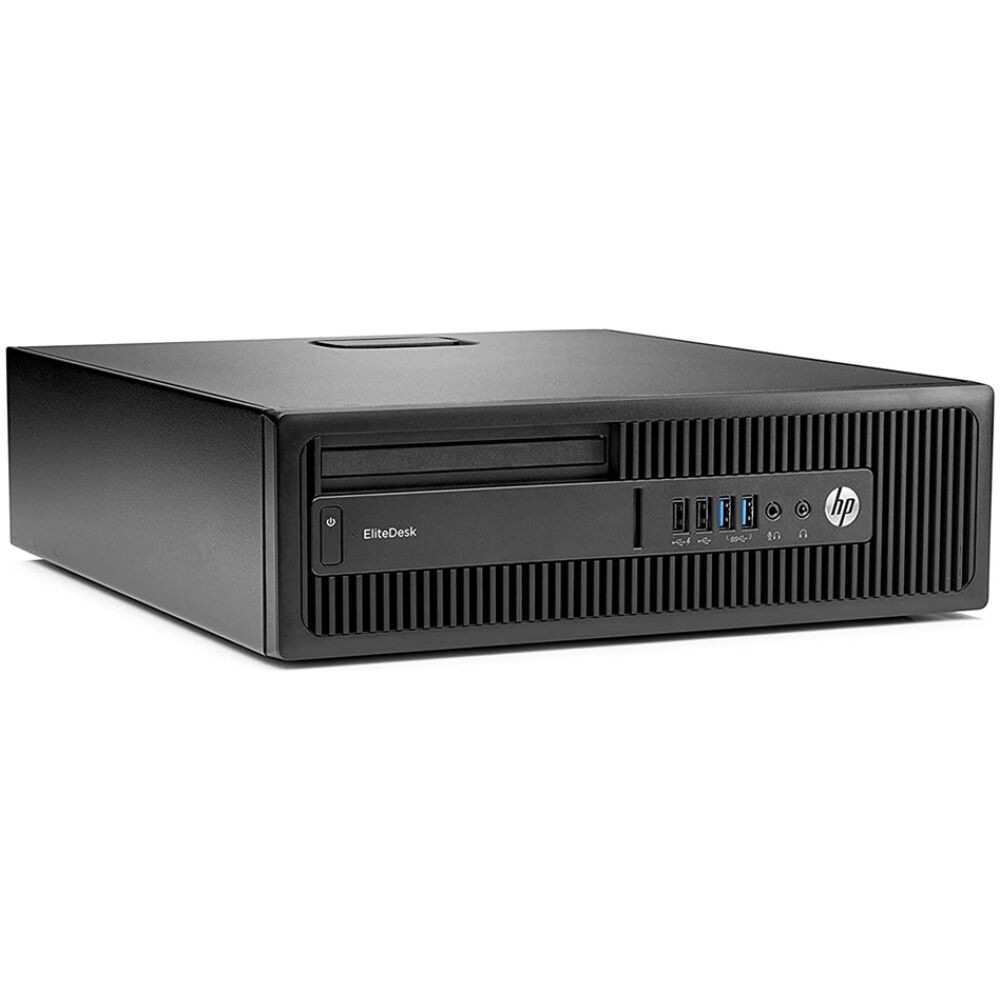 HP PC EliteDesk 705 G3 SFF, Refurbished Grade A Repainted, Ryzen 5 Pro 1500, 8/256GB SSD, DVD, R7 430, FreeDOS