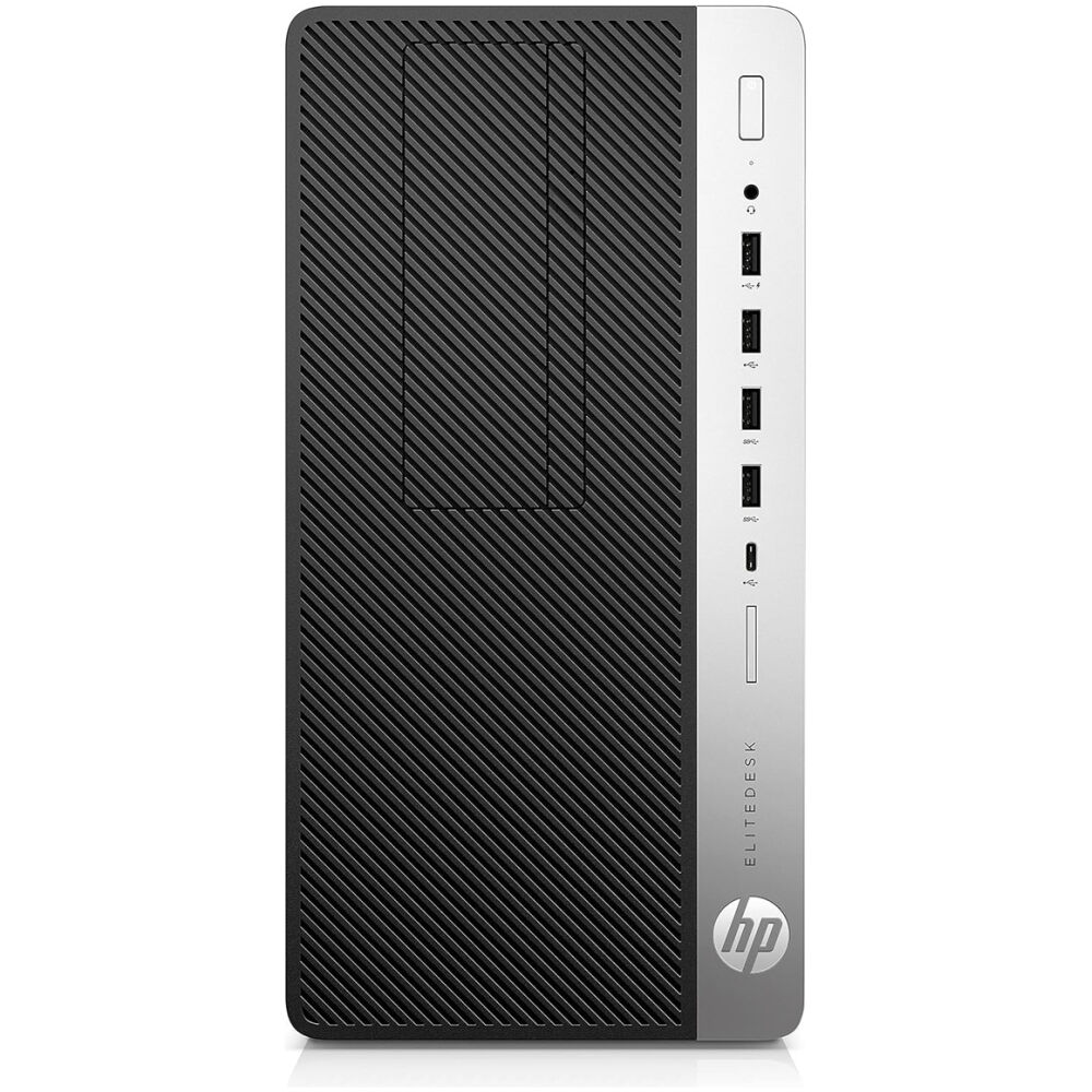 HP PC EliteDesk 705 G4 MT, Refurbished Grade A Repainted, Ryzen 5 Pro 2400G, 8/256GB M.2, DVD, FreeDOS