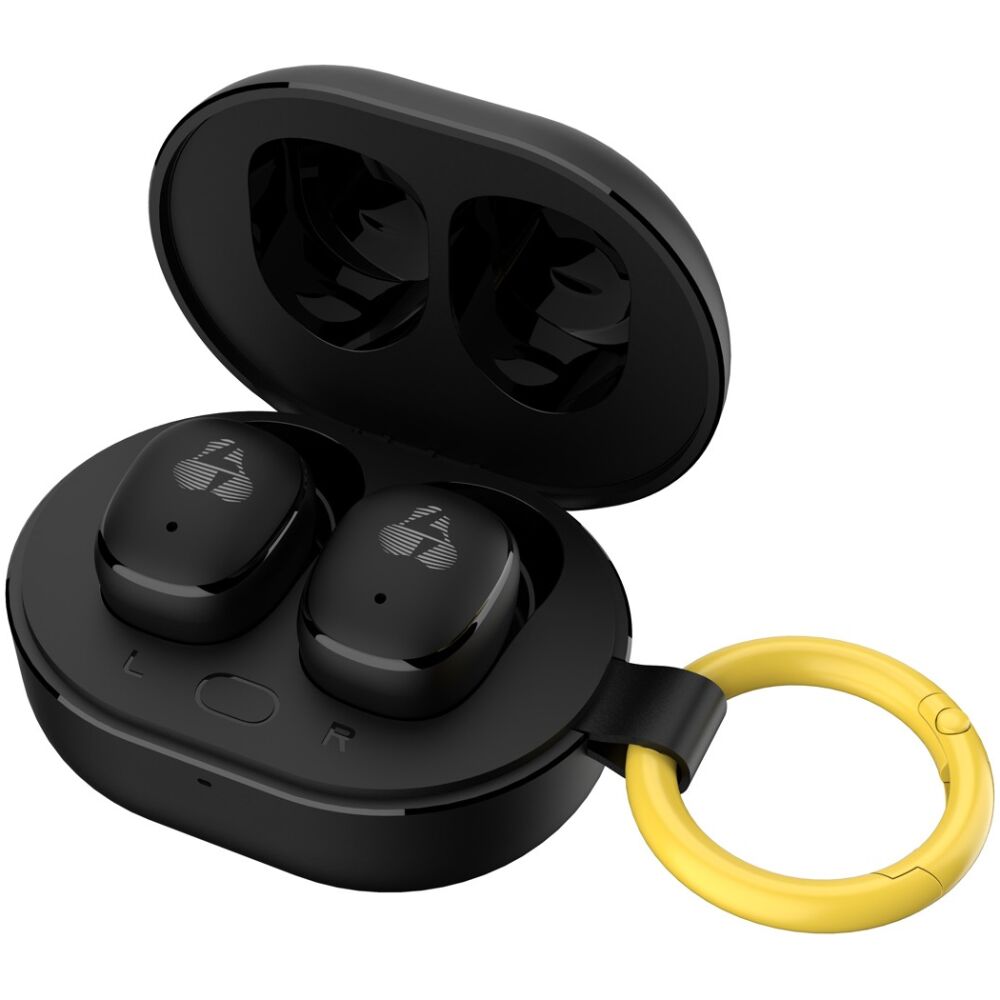 POWERTECH earphones με θήκη φόρτισης PT-1392, True Wireless, 6mm, 25/230mAh, μαύρα - Image 3