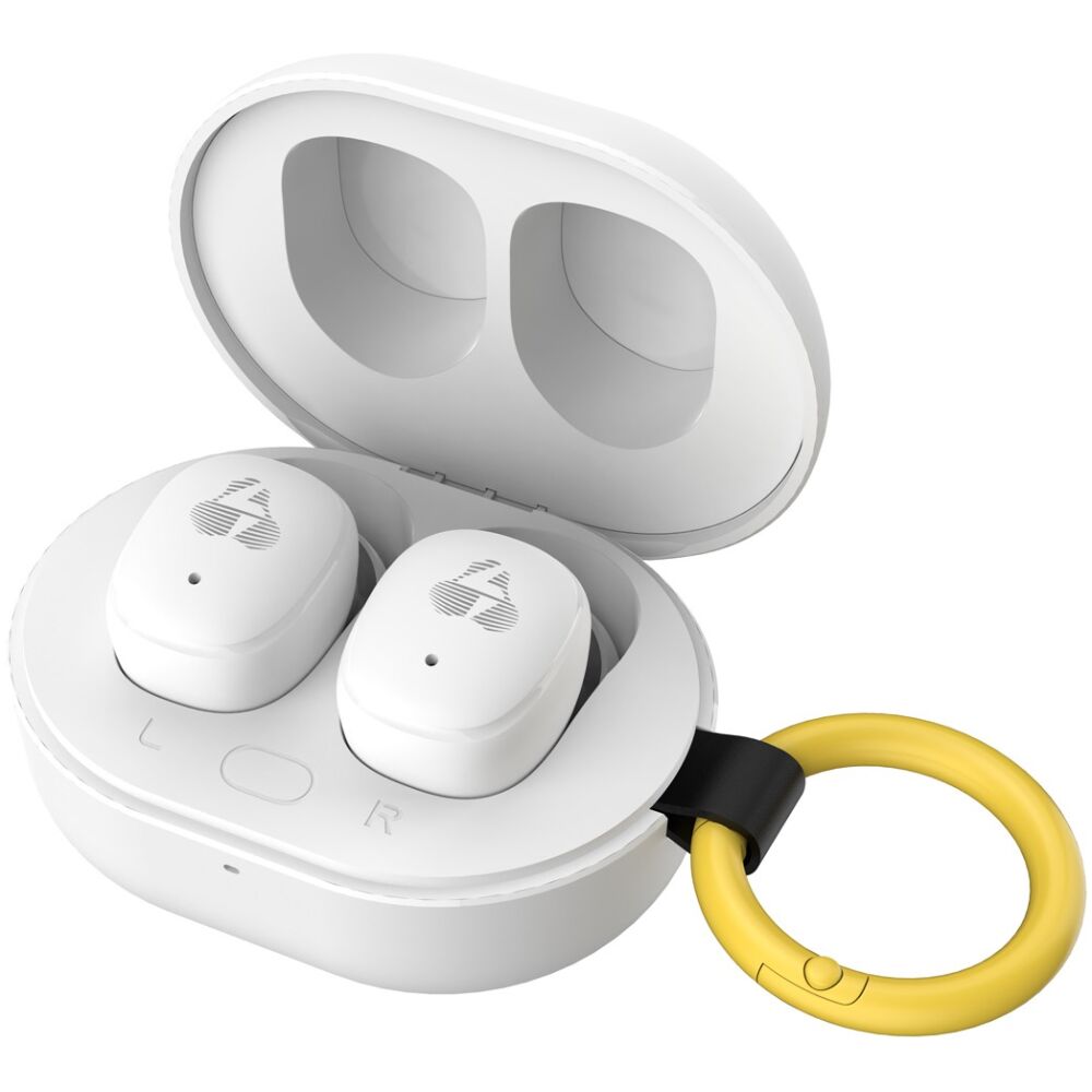 POWERTECH earphones με θήκη φόρτισης PT-1393, True Wireless, 6mm, 25/230mAh, λευκά - Image 3