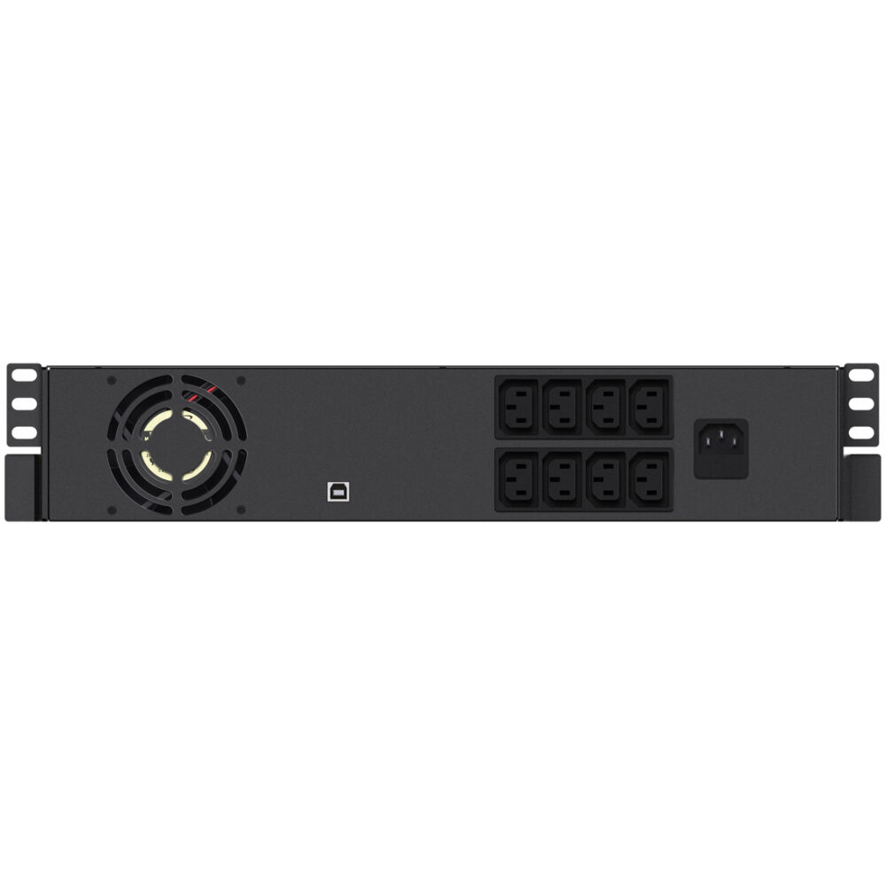 POWERTECH UPS Line Interactive PT-2000LI, 2000VA/1200W, 8x IEC 320 C13 - Image 2