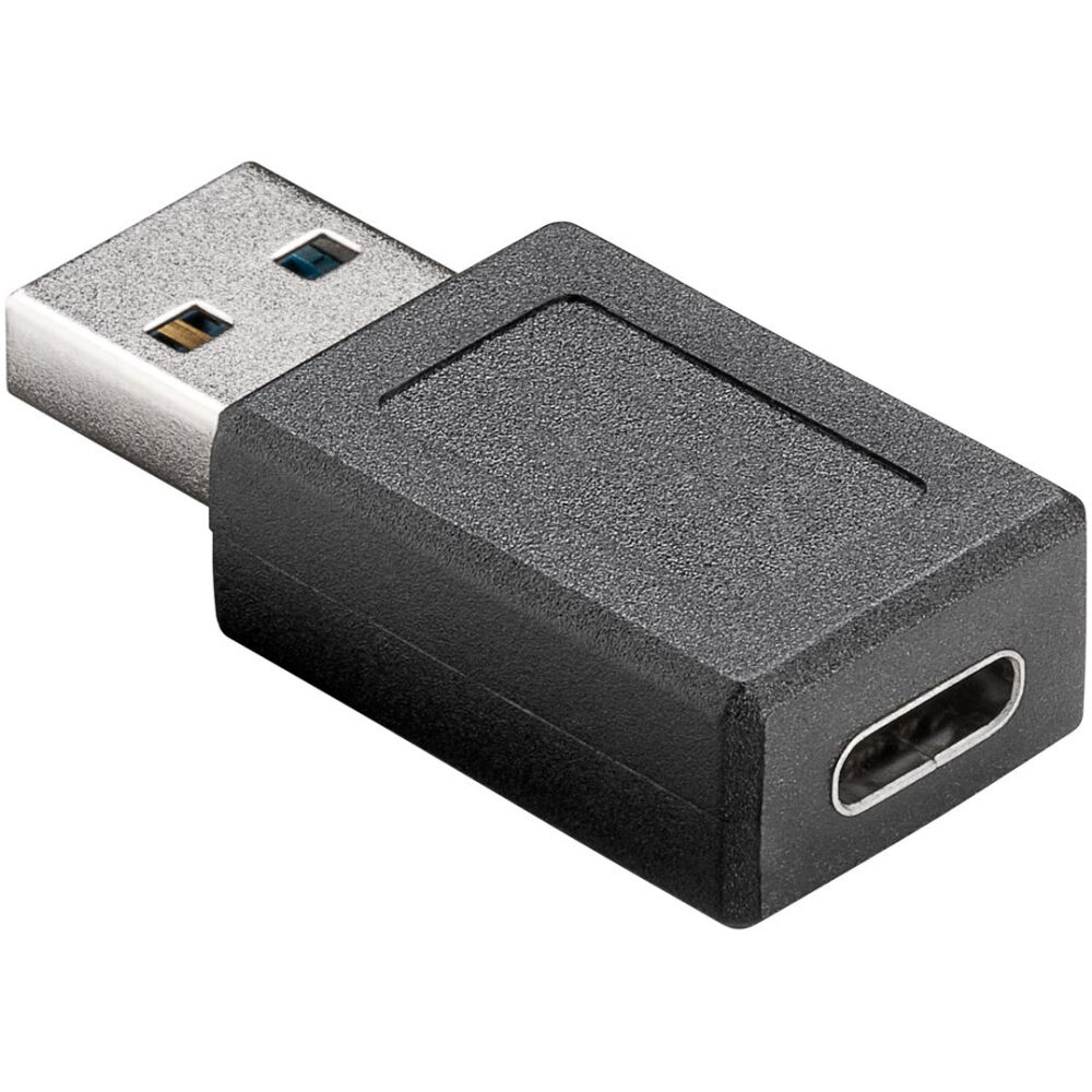 POWERTECH αντάπτορας USB 3.1 σε USB-C PTH-066, 5Gbps, μαύρο