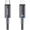 USAMS καλώδιο Lightning σε USB-C US-SJ659, 30W, 480Mbps, 1.2m, μαύρο