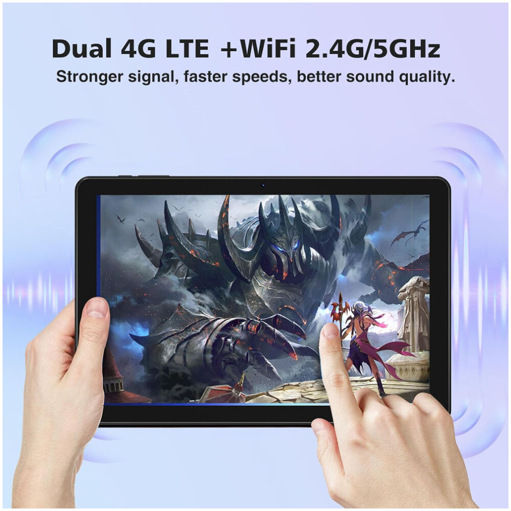 DOOGEE tablet T10W με πληκτρολόγιο/στύλο αφής/θήκη, 10.1", 4/128GB, 4G, Android 14, 8000mAh, μπλε - Image 6