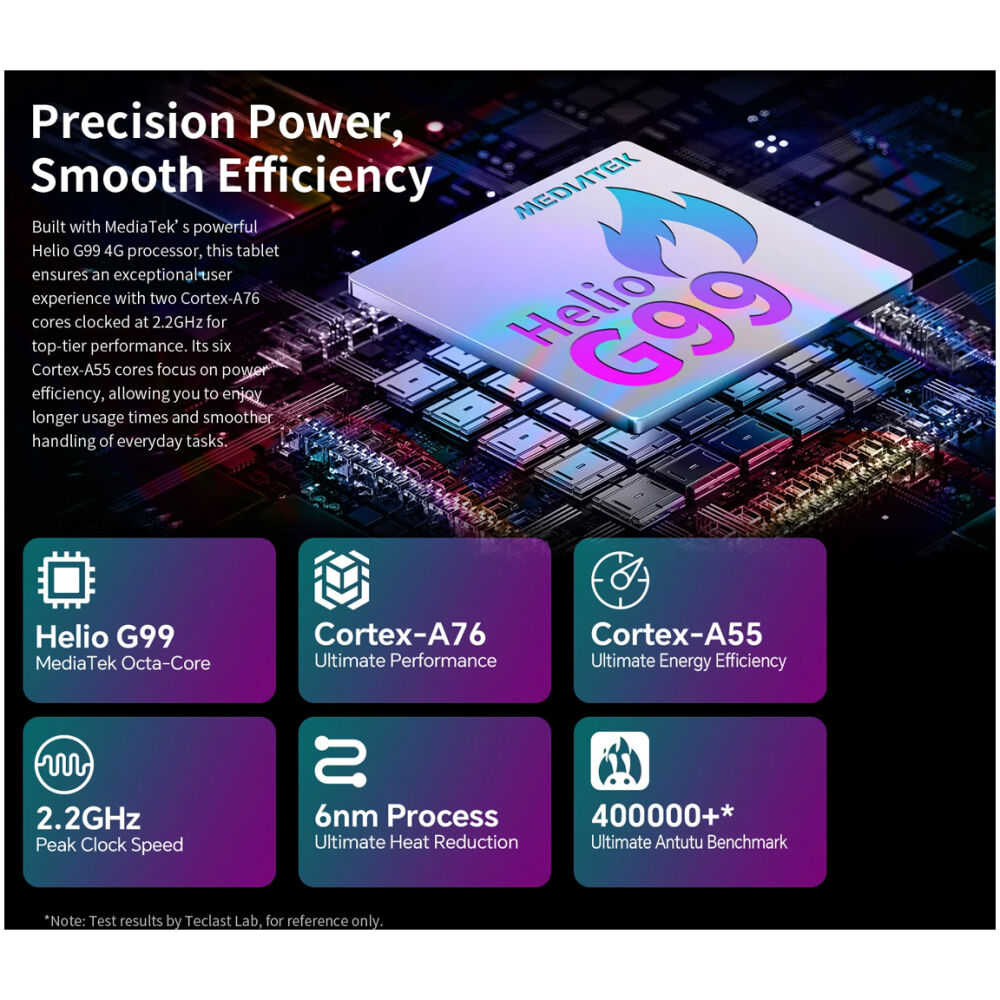 TECLAST tablet T70, 14", 8/256GB, 4G, Android 14, 10000mAh, μπλε - Image 13