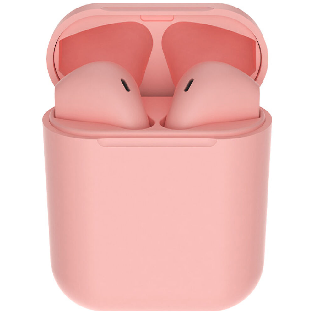 CELEBRAT earphones με θήκη φόρτισης W10, True Wireless, 30/300mAh, ροζ - Image 2