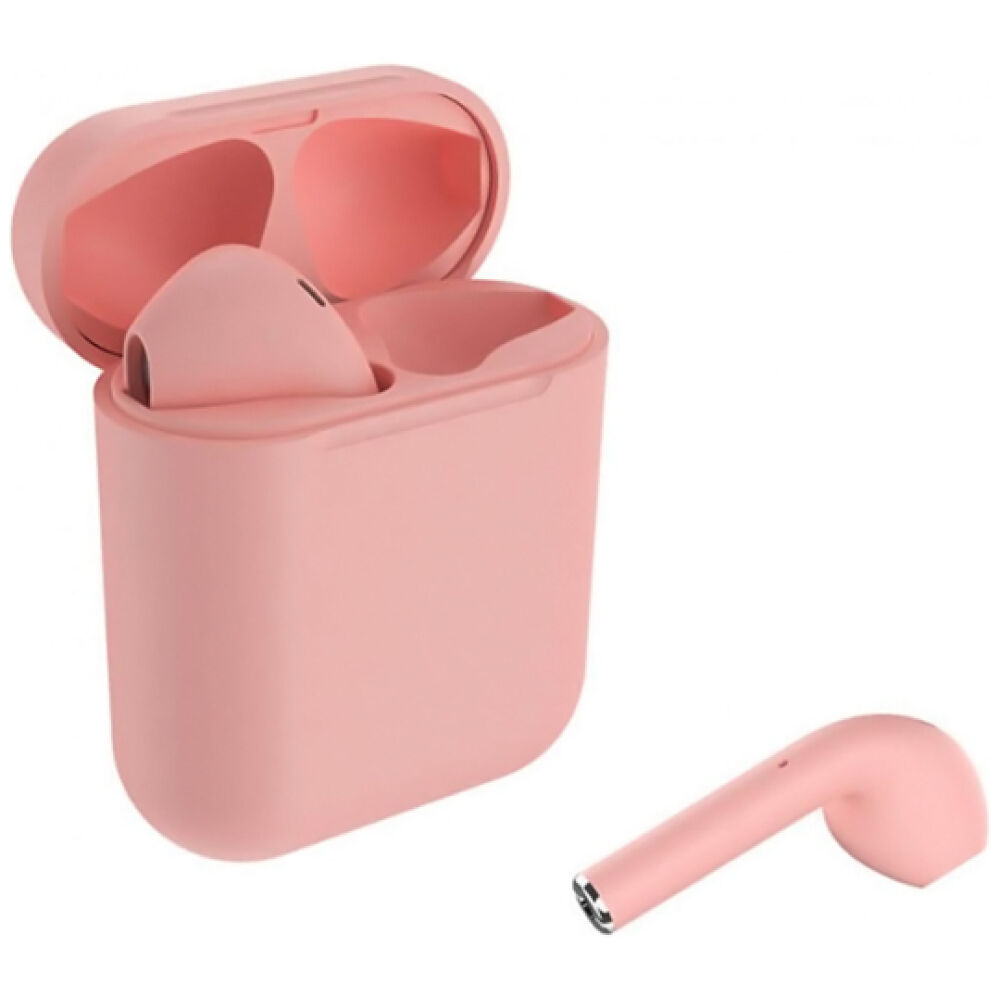 CELEBRAT earphones με θήκη φόρτισης W10, True Wireless, 30/300mAh, ροζ