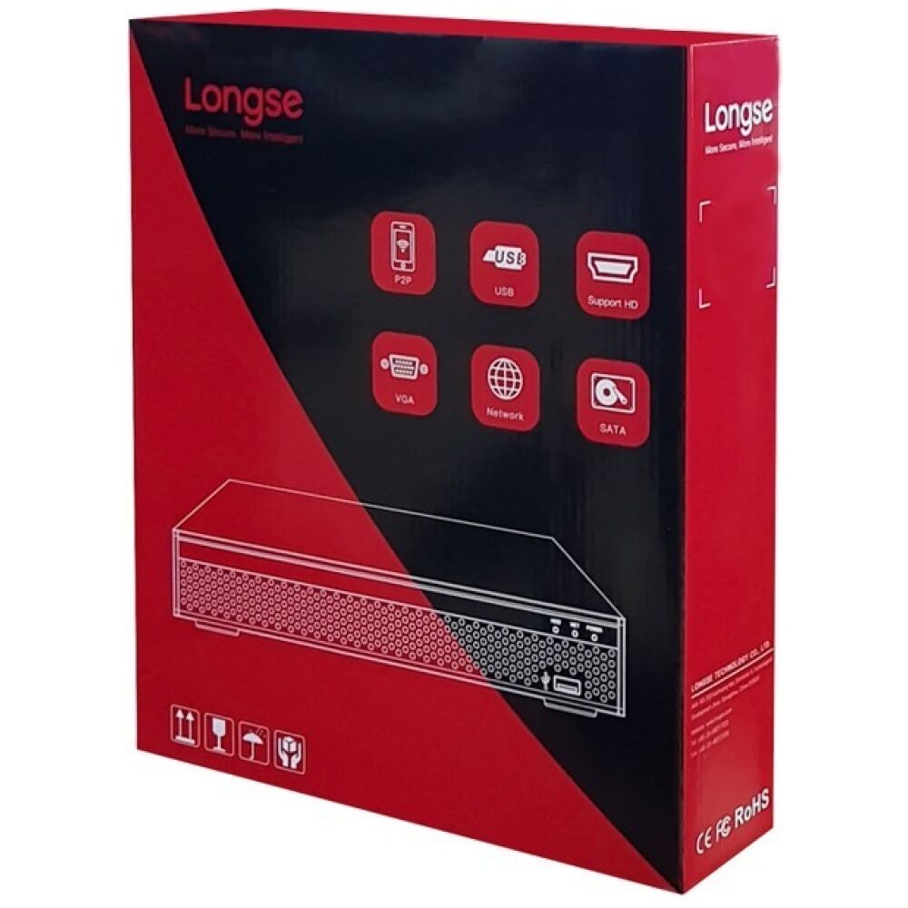 LONGSE XVR υβριδικό καταγραφικό XVRT3004D, H.265/H.264, 4 κανάλια - Image 5
