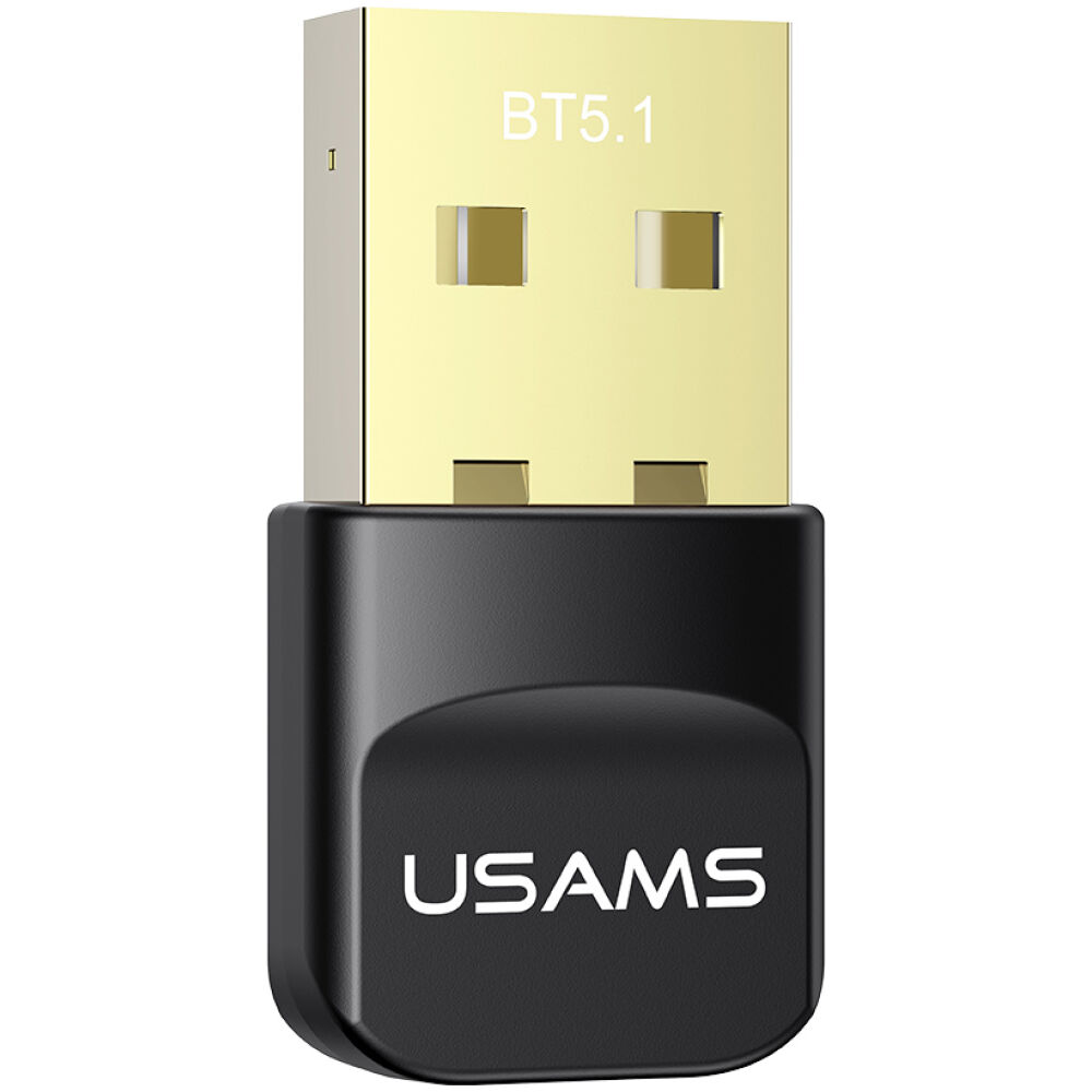 USAMS USB αντάπτορας Bluetooth 5.1 ZB321, μαύρος