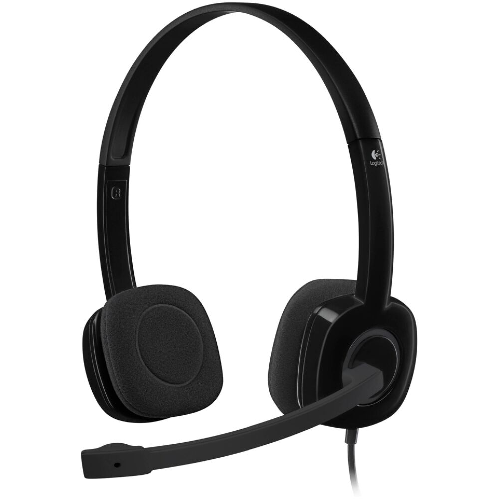 Logitech H151 Headset (Black, Wired) (LOGH151)