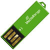 MediaRange USB 2.0 Nano Flash Drive Paper-clip stick 32GB (Green) (MR977)