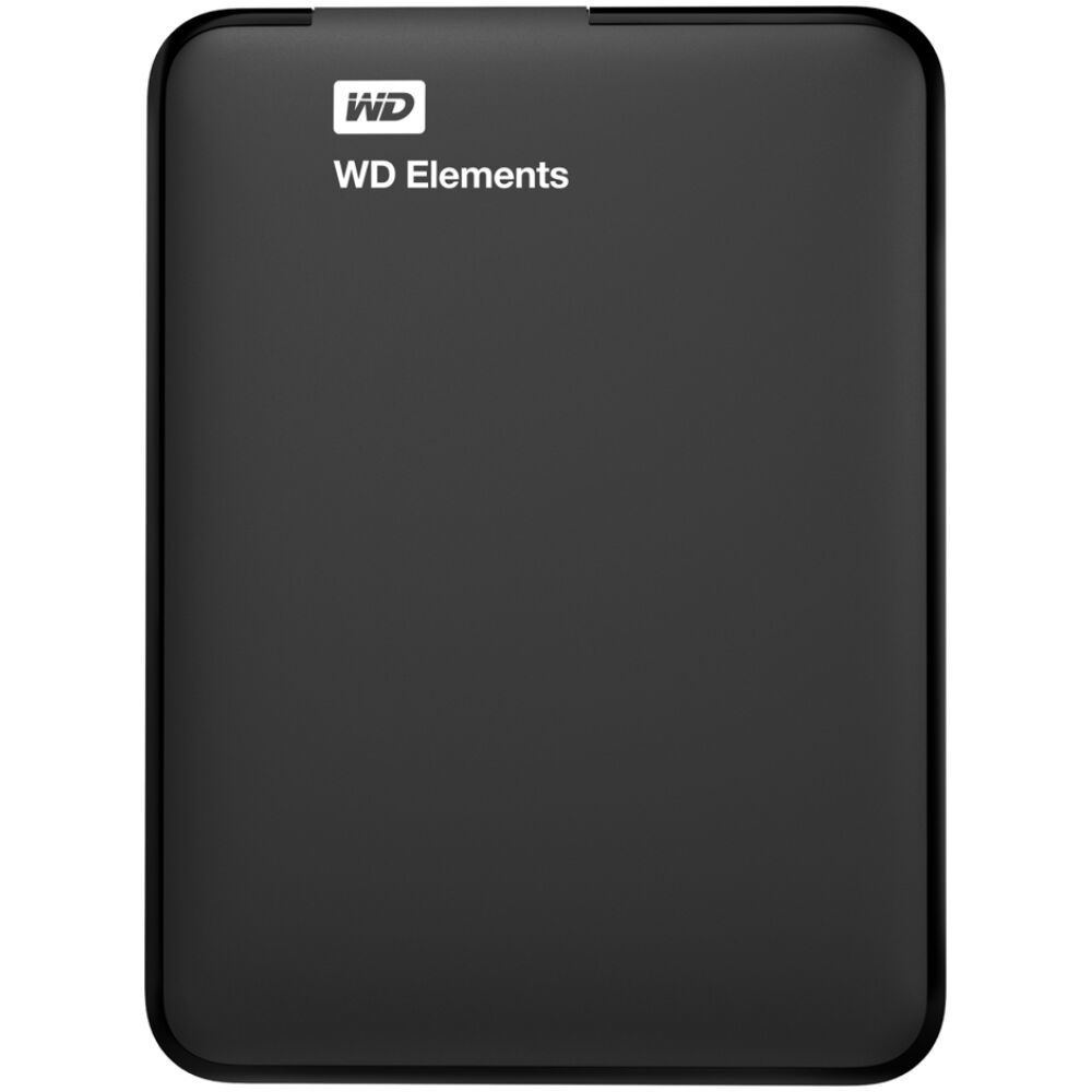 Western Digital Elements Portable 1TB USB 3.0 (Black 2.5") (WDBUZG0010BBK-WESN)