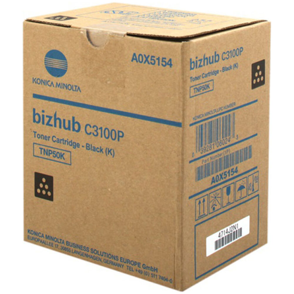 KONICA MINOLTA BIZHUB C3100P TONER YELLOW (A0X5254) (MINTNP50Y)