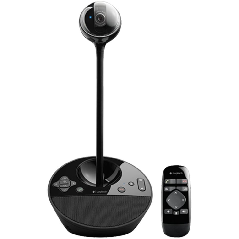 Logitech BCC950 Webcam ConferenceCam (Black, HD) (LOGBCC950)