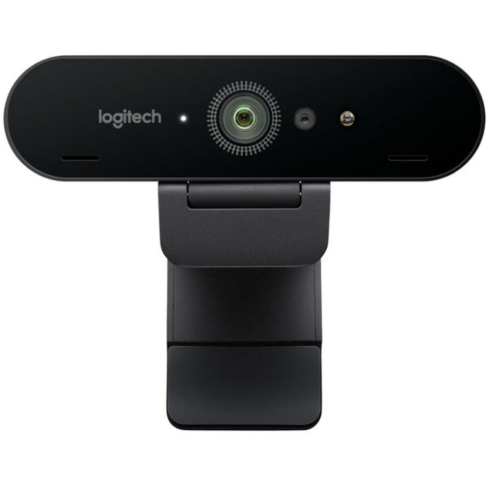 Logitech Webcam BRIO 4K  (Black, Ultra HD) (LOGBRIO4K)