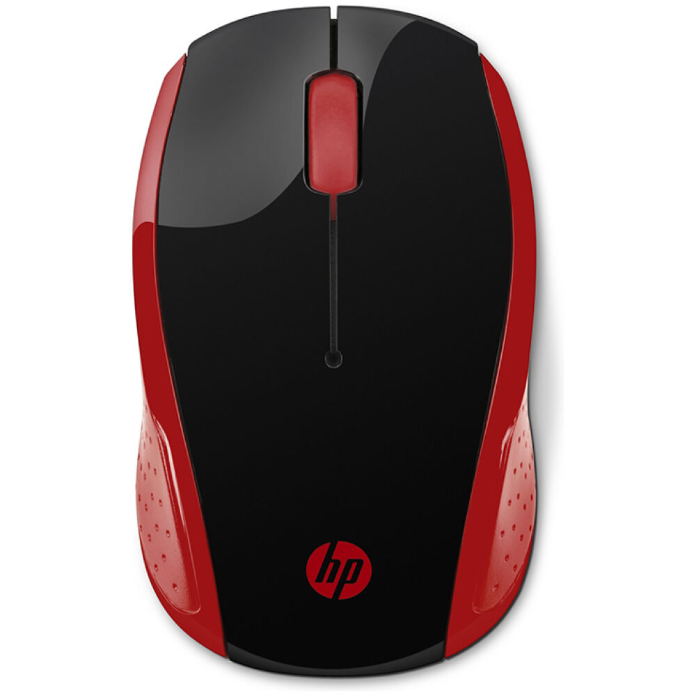 HP 200 Empress Red Wireless Mouse