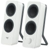 Logitech Z207 2.0 Bluetooth Speakers (White) (LOGZ207)