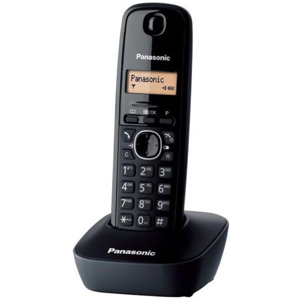 Ασύρματο Τηλέφωνο Panasonic KX-TG1611GRH Black (KX-TG1611GRH) (PANKXTG1611GRH)