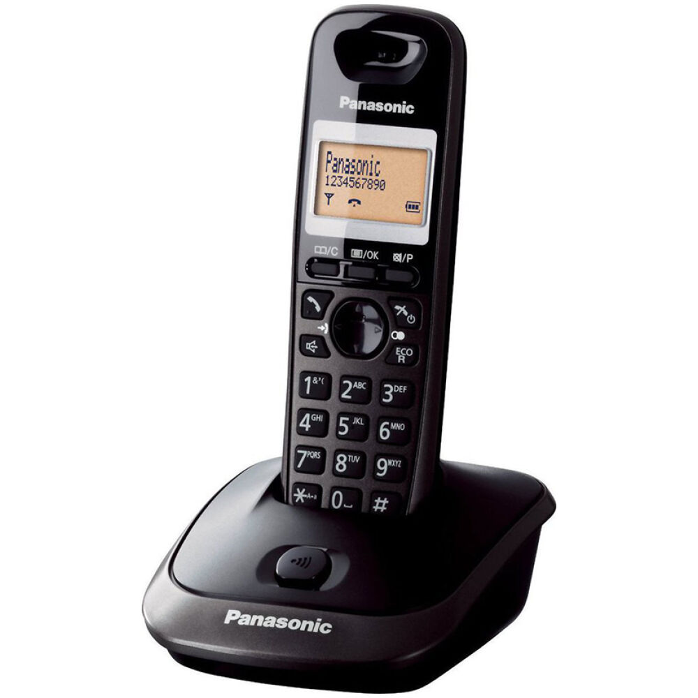 Ασύρματο Τηλέφωνο Panasonic KX-TG2511GRT Titanium Black (KX-TG2511GRT) (PANKXTG2511B)