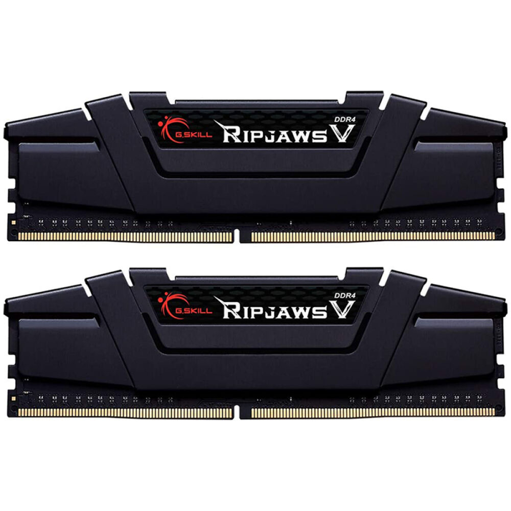 G.Skill RAM Ripjaws V DDR4-3200MHz 32GB Kit (2x16GB) (F4-3200C16D-32GVK) (GSKF4-3200C16D-32GVK)
